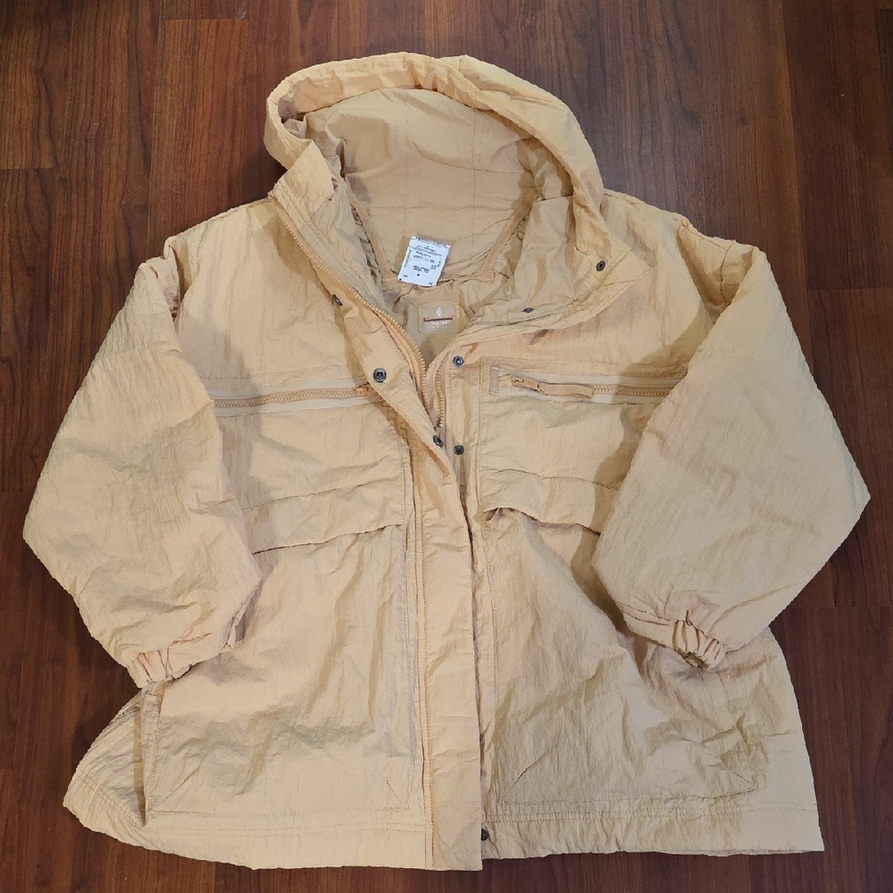 FP Movement by Free People Billie Boxie Jacket In Nectar Peach
